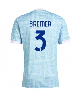 Billige Fotballdrakt Juventus Gleison Bremer #3 Replika Bortedrakt 2025-26 Kortermet Billige Fotballdrakt Juventus Gleison Bremer #3 Replika Bortedrakt 2025-26 Kortermet